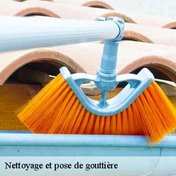 Nettoyage et pose de gouttière