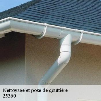 Nettoyage et pose de gouttière